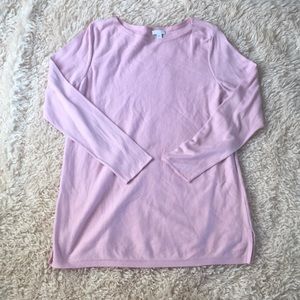 J Jill tunic size large light pink in color
